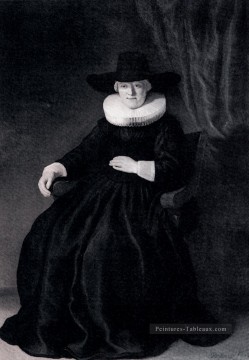  Rembrandt Peintre - Portrait de Maria Bockenolle Rembrandt